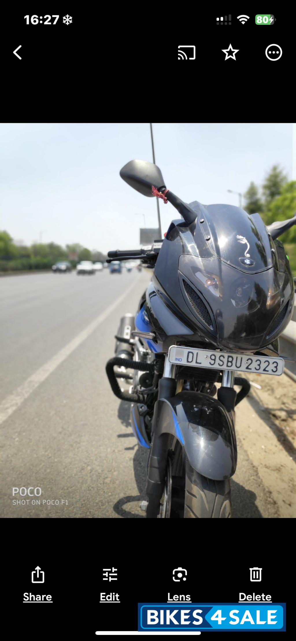Bajaj Pulsar 220F BS6