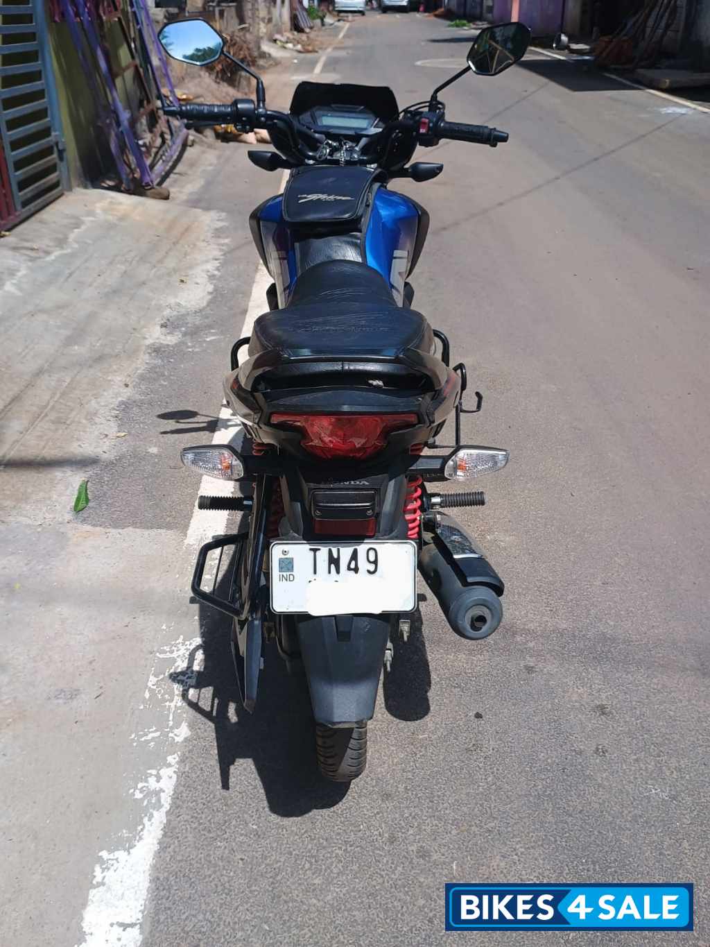 Athletic Blue Metall Honda SP 125 BSVI Athletic Blue Metall Honda SP 125 BSVI