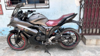 Grey Suzuki Gixxer SF