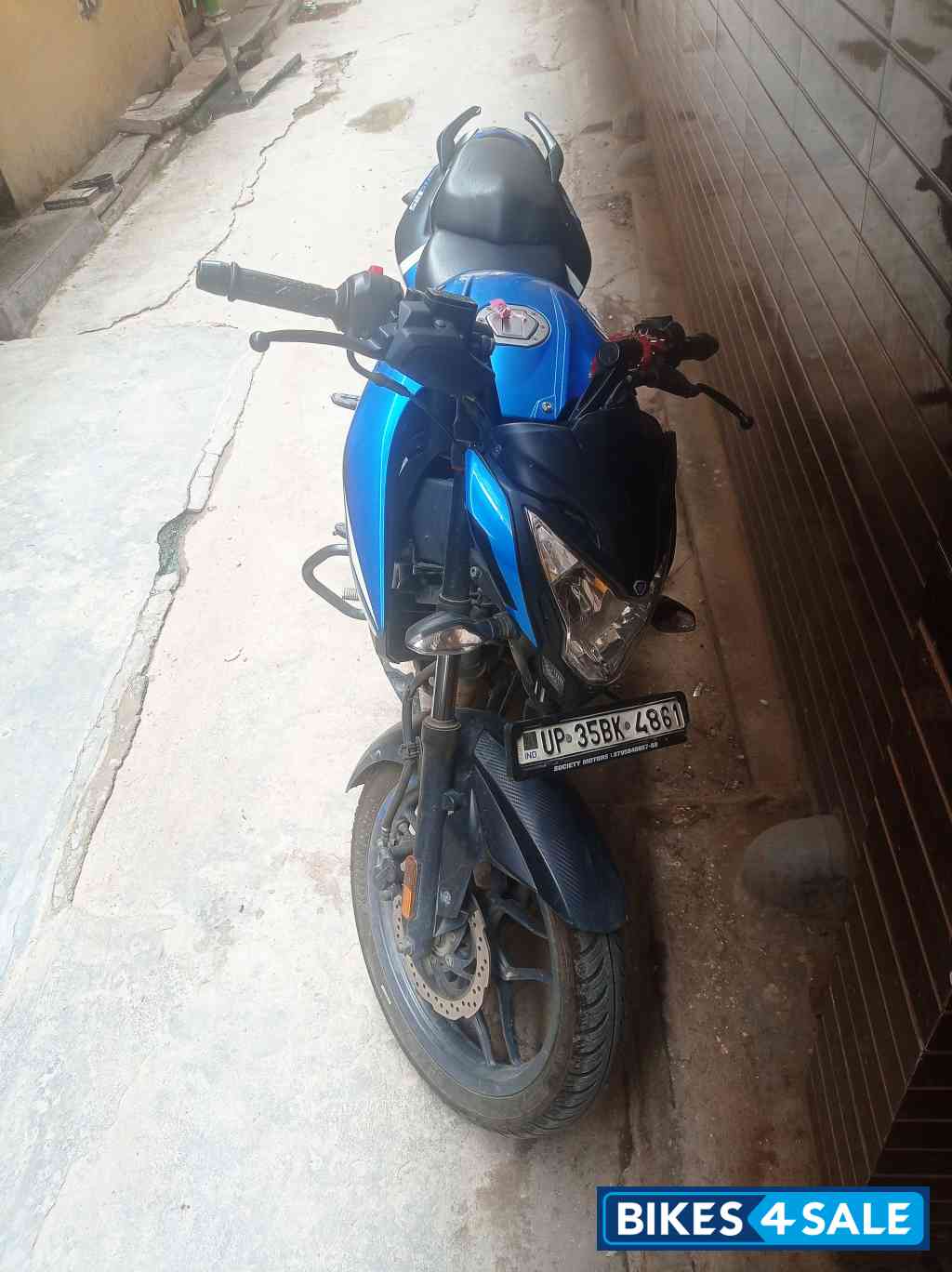 Beach Blue Bajaj Pulsar NS125 BS6