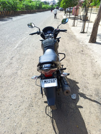 Black Honda Unicorn 160 BS6