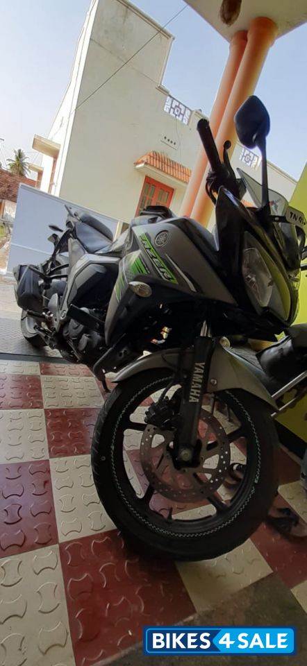 Black And Green Yamaha Fazer FI V2 Black And Green Yamaha Fazer FI V2