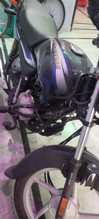 Black And Blue Bajaj Platina 100