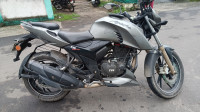 Matte Grey TVS Apache RTR 200 4V