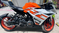 Orange KTM RC 125 2020