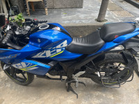 Blue Suzuki Gixxer SF BS6