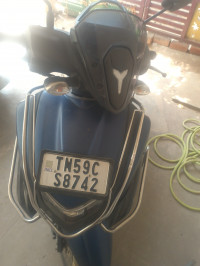 Mat Dark Purplish Blue Yamaha Ray ZR 125 Fi Hybrid Disc