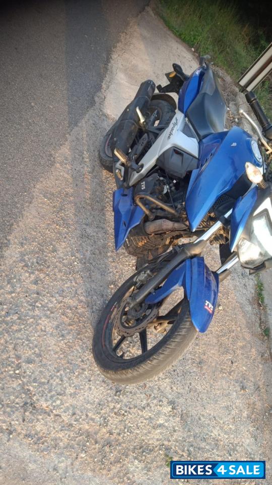 Blue TVS Apache RTR 160 4V BS6 Blue TVS Apache RTR 160 4V BS6