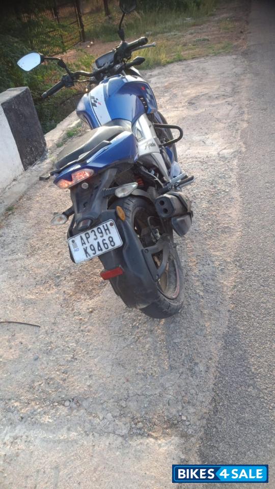 Blue TVS Apache RTR 160 4V BS6 Blue TVS Apache RTR 160 4V BS6