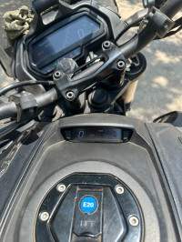 Black Bajaj Dominar 400 ABS BS6