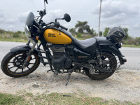 Yellow Royal Enfield Meteor 350 Fireball