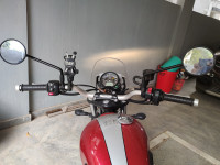 Red Triumph Street Scrambler