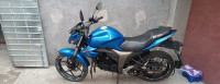 Blue Suzuki Gixxer 150