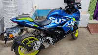 Blue Suzuki Gixxer SF Moto GP