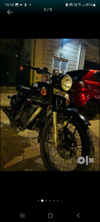 Stealth Black Royal Enfield Classic Stealth Black