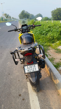 Yellow Black Suzuki V-Strom 250
