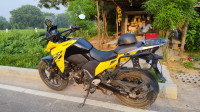 Yellow Black Suzuki V-Strom 250