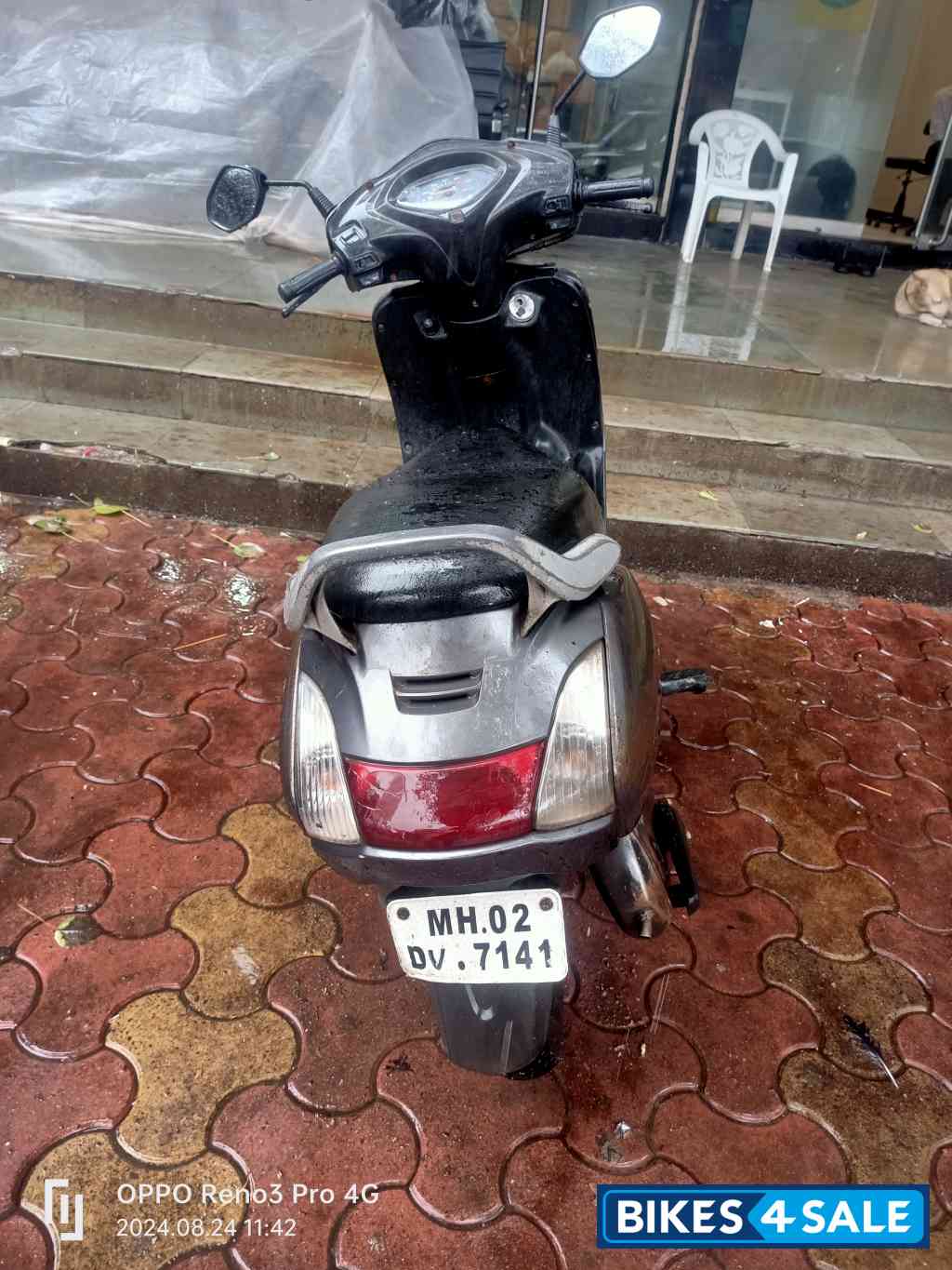 Grey Honda Activa 3G