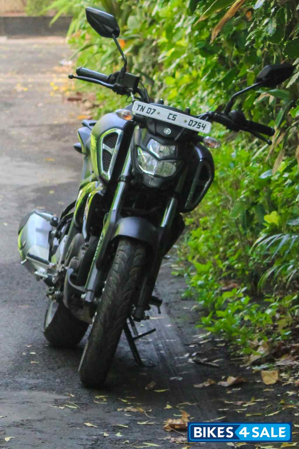 Matt Black Yamaha FZ-S FI V3