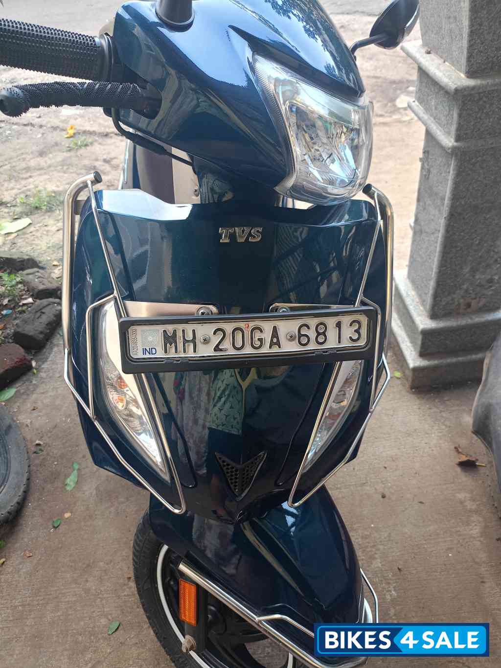 Starlight Blue Metallic TVS Jupiter ZX Disc BS6