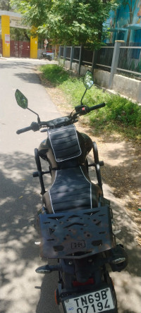 Black Yamaha FZ-S FI V3 BS6