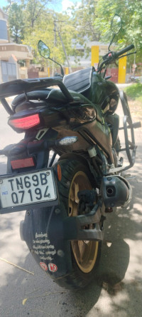 Black Yamaha FZ-S FI V3 BS6