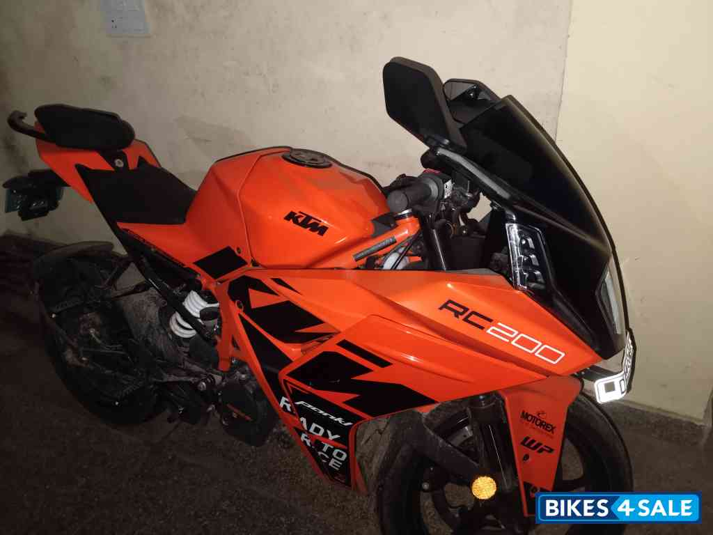 Electronic Orange KTM RC 200 GP