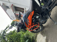 Orange & Dark Blue KTM 390 Adventure 2023