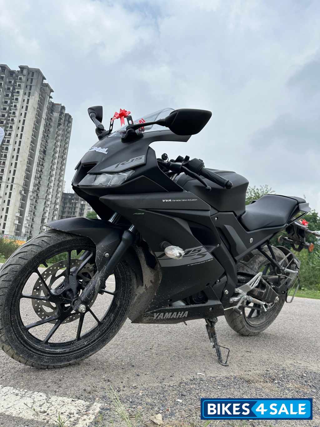 Matte Black Yamaha YZF R15 S V3.0
