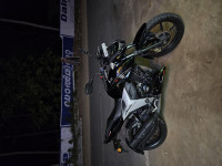 Black TVS Apache RTR 160 4V BS6
