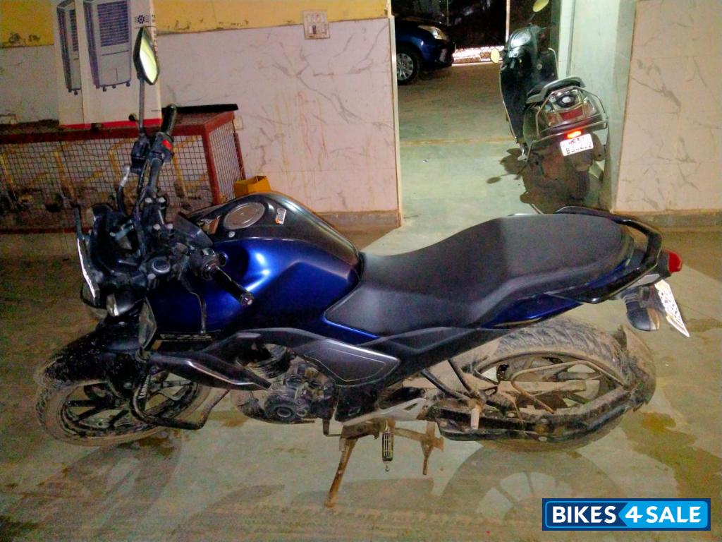 Matt Blue Yamaha FZ-S FI V3