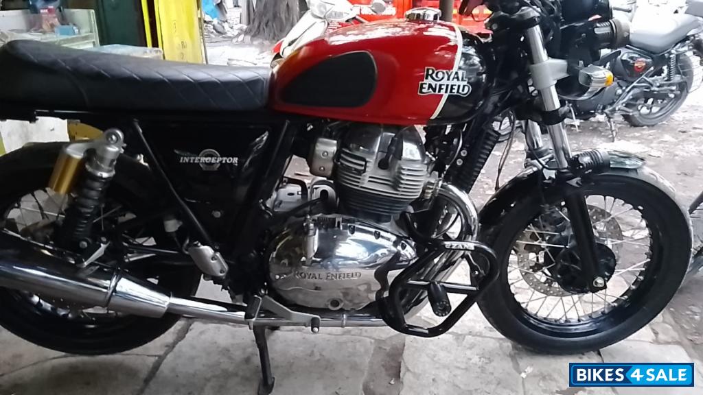 Ravishing Red Royal Enfield Interceptor 650 Twin
