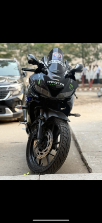 Blue And Black Yamaha R15M Monster Energy MotoGP Edition