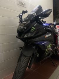 Blue And Black Yamaha R15M Monster Energy MotoGP Edition