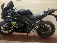 Blue And Black Yamaha R15M Monster Energy MotoGP Edition