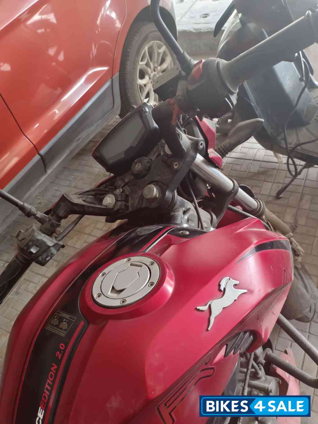 Red TVS Apache RTR 200 4V Race Edition 2.0