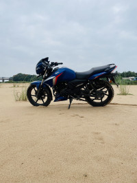 Matte Blue TVS Apache RTR 160