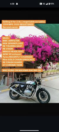 Royal Enfield  Interceptor 650 2019 Model