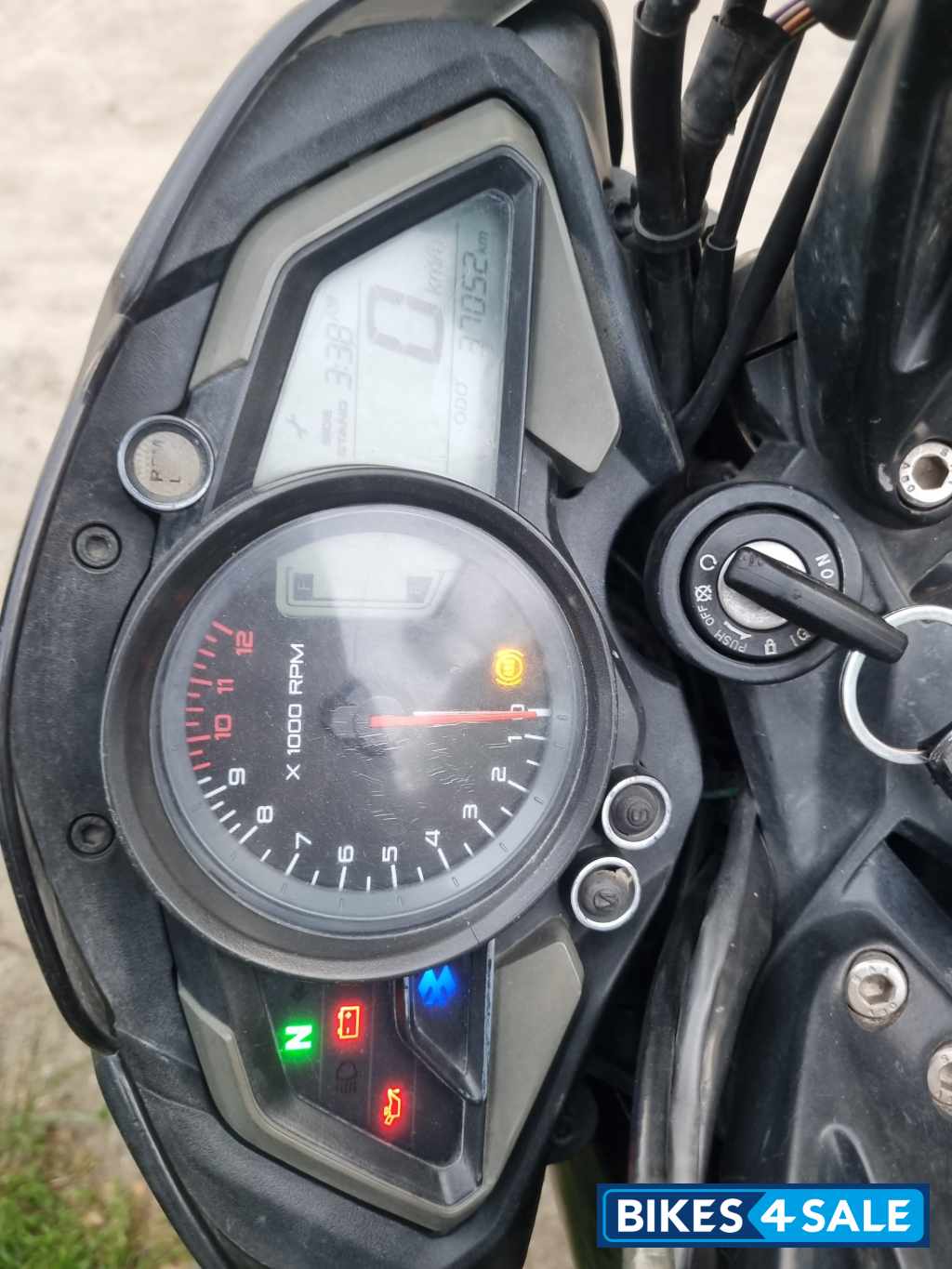 Grey Bajaj Pulsar NS 160