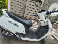 White TVS iQube Electric