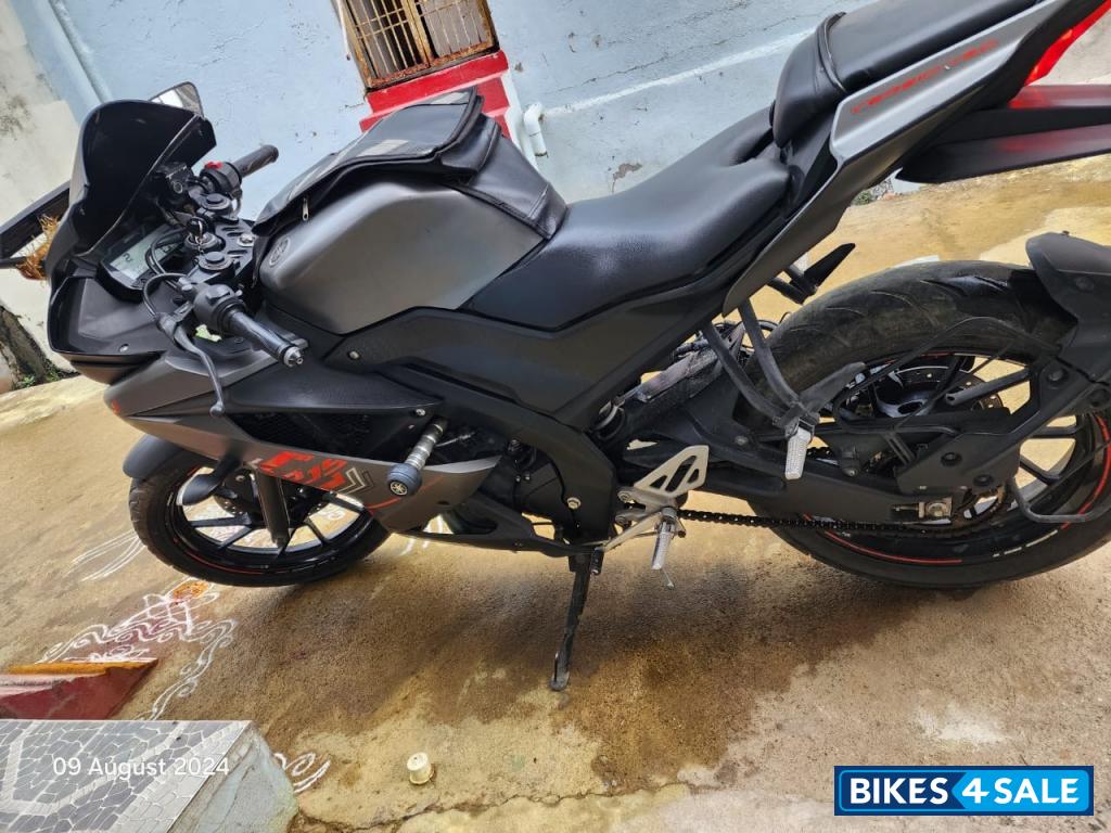 Gray Yamaha YZF R15 V3 BS6