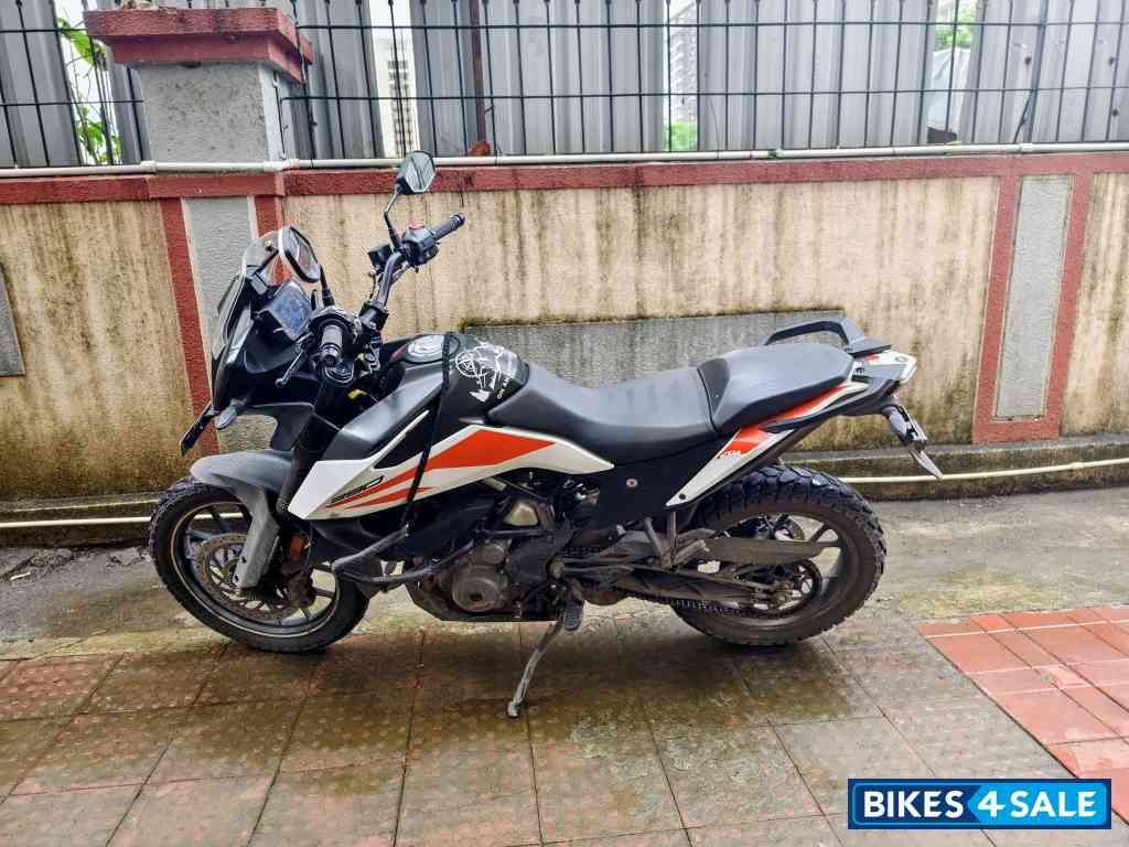 White KTM 390 Adventure White KTM 390 Adventure