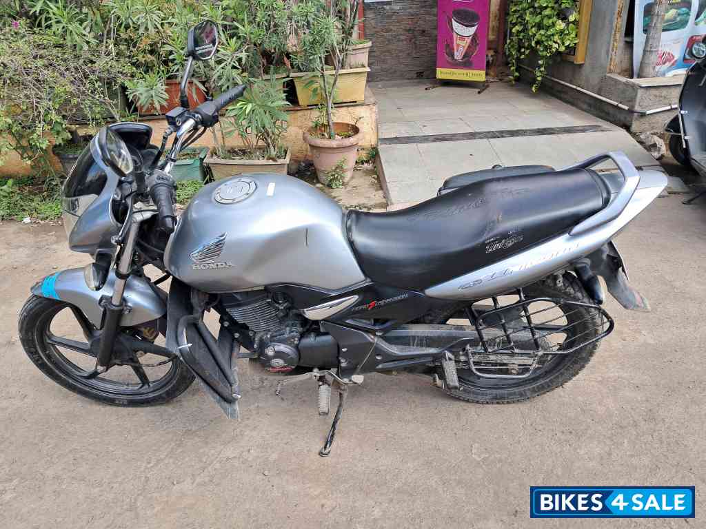 Silver Honda Unicorn Dazzler