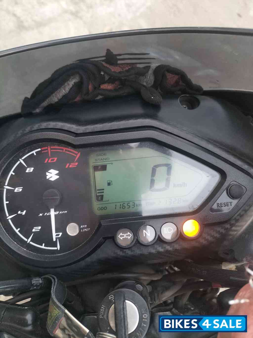 Red Black Bajaj Pulsar 125