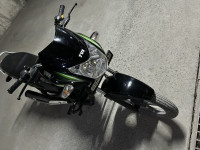 Black Green TVS Sport BS6
