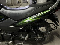 Black Green TVS Sport BS6