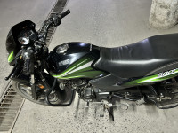 Black Green TVS Sport BS6
