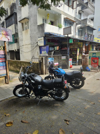 Drifter Blue Royal Enfield Thunderbird X 500