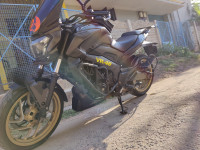 Grey Black Bajaj Dominar 400