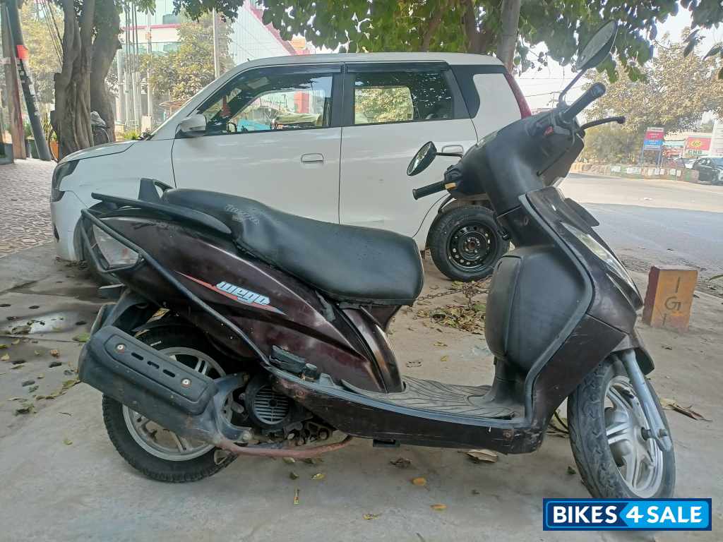 Dark Brown TVS Wego